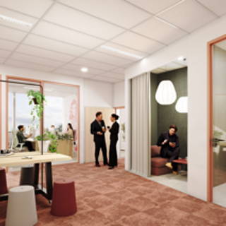 Bureau privé 174 m² 19 postes Location bureau Rue du Général Mouton-Duvernet Lyon 69003 - photo 1